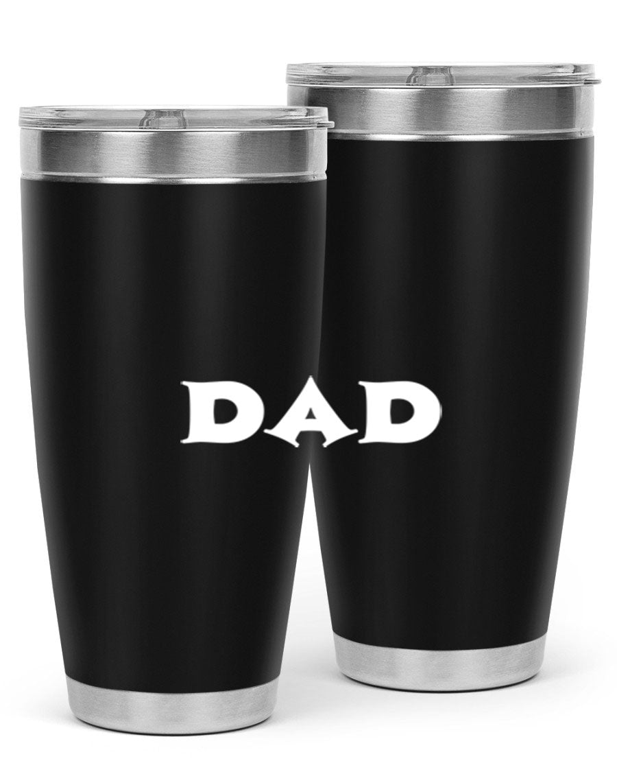 dadg 29# Tumbler in stainless steel with a drink-thru lid, showcasing its sleek design and double wall insulation.