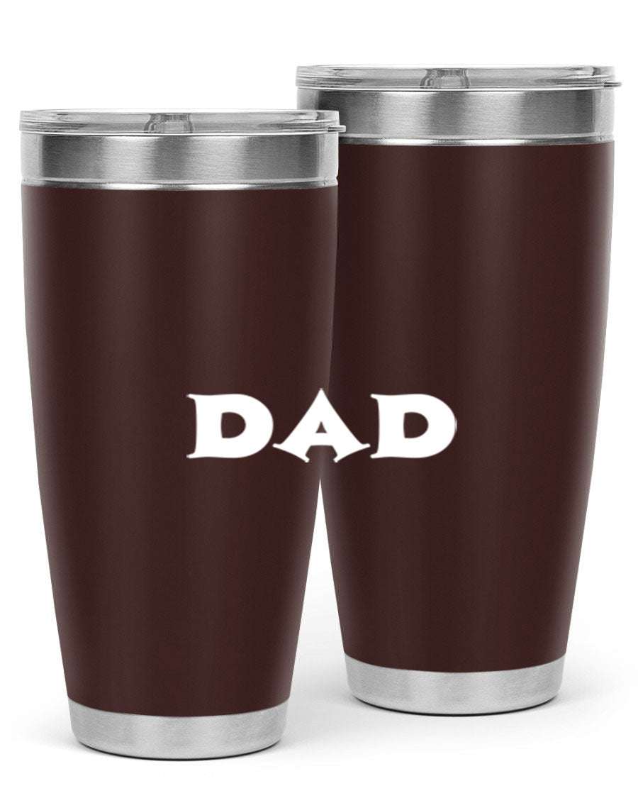 dadg 29# Tumbler in stainless steel with a drink-thru lid, showcasing its sleek design and double wall insulation.
