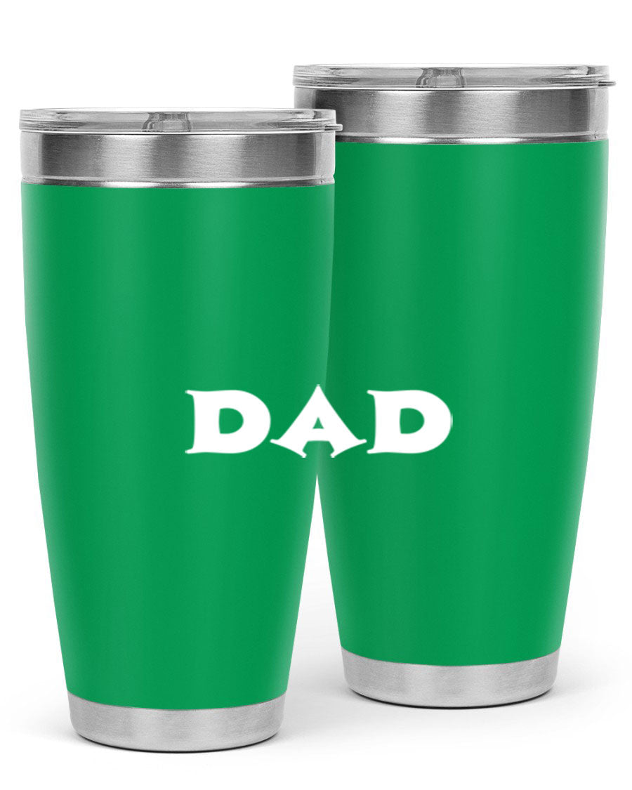 dadg 29# Tumbler in stainless steel with a drink-thru lid, showcasing its sleek design and double wall insulation.