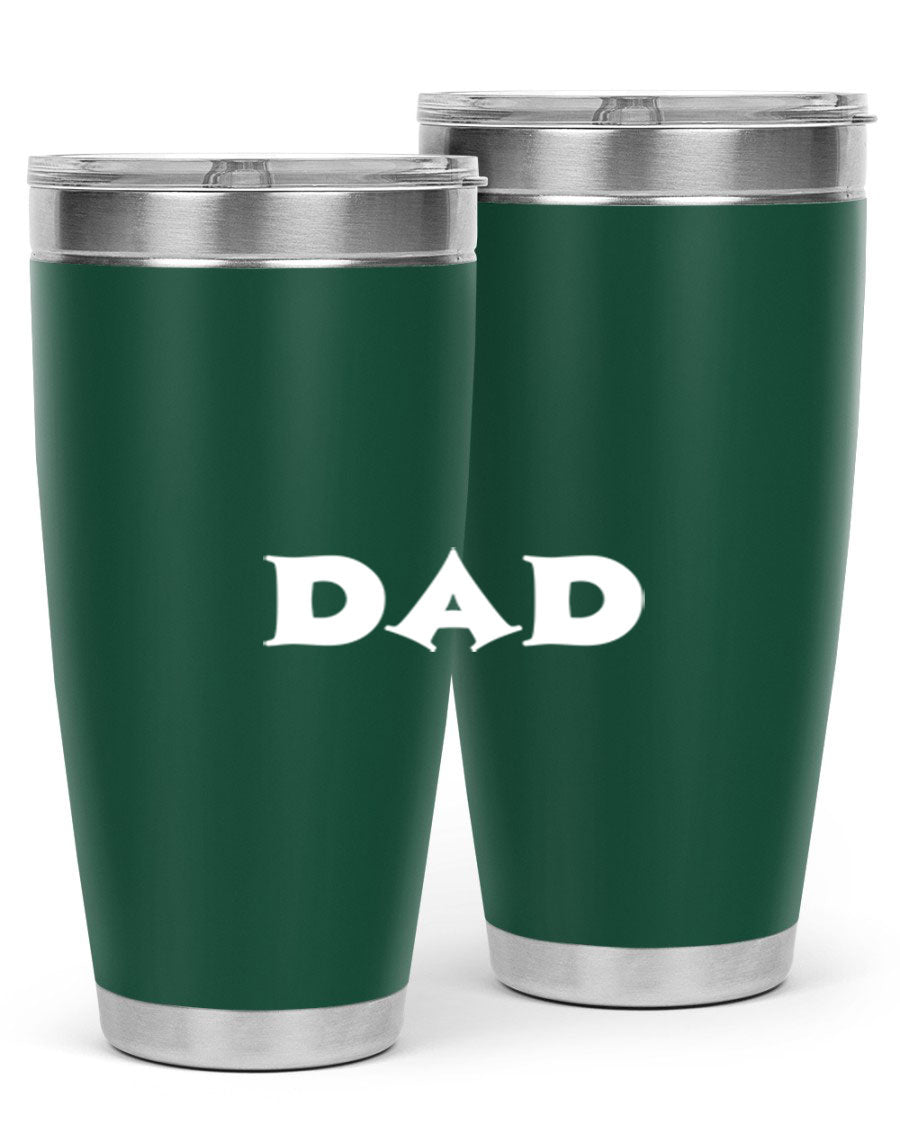 dadg 29# Tumbler in stainless steel with a drink-thru lid, showcasing its sleek design and double wall insulation.