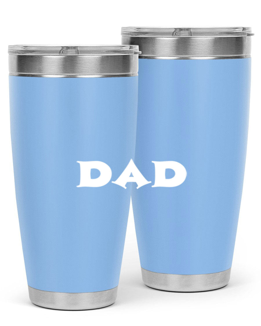 dadg 29# Tumbler in stainless steel with a drink-thru lid, showcasing its sleek design and double wall insulation.