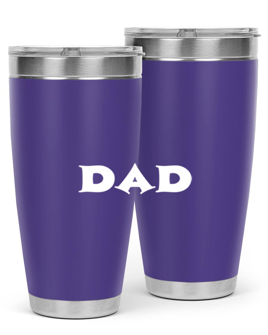 dadg 29# Tumbler in stainless steel with a drink-thru lid, showcasing its sleek design and double wall insulation.
