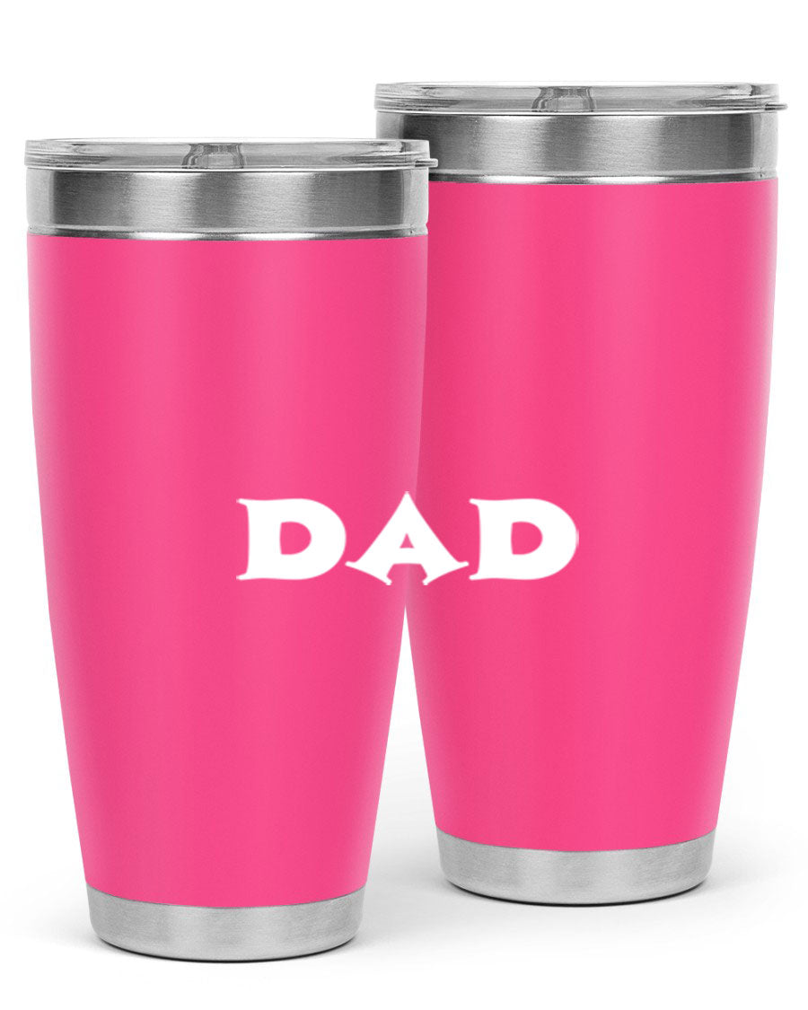 dadg 29# Tumbler in stainless steel with a drink-thru lid, showcasing its sleek design and double wall insulation.