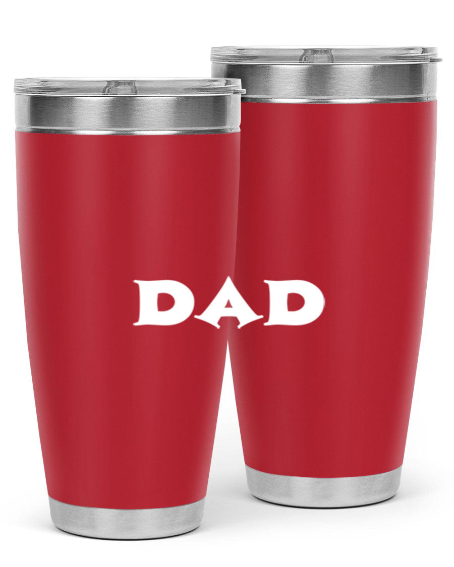 dadg 29# Tumbler in stainless steel with a drink-thru lid, showcasing its sleek design and double wall insulation.