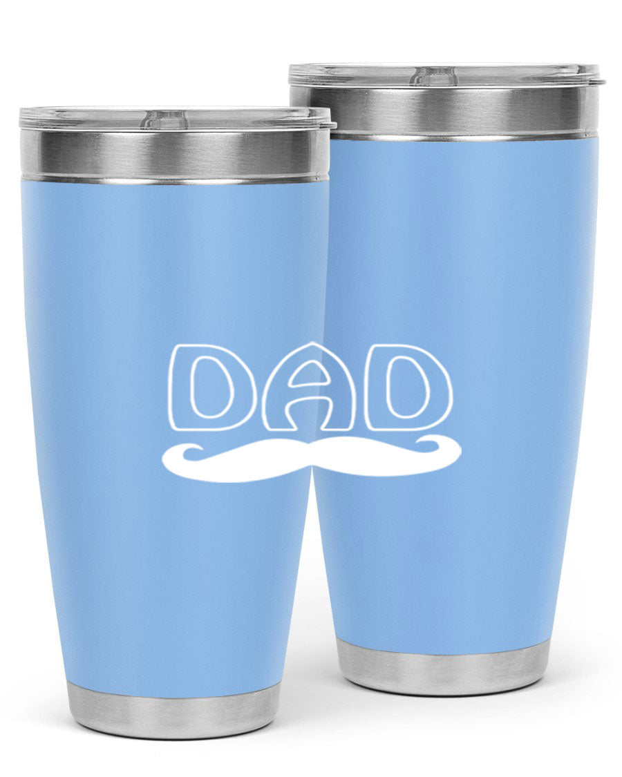 dadk 28# Tumbler in stainless steel with a sleek design, showcasing its double wall vacuum insulation and drink-thru lid.