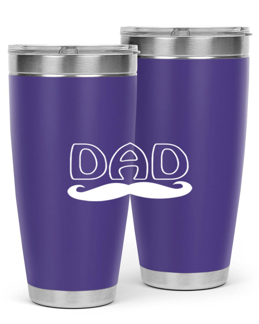 dadk 28# Tumbler in stainless steel with a sleek design, showcasing its double wall vacuum insulation and drink-thru lid.