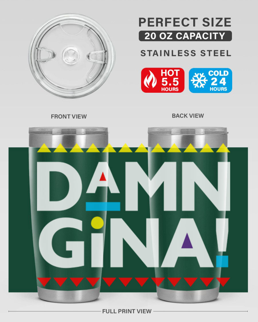 Damn Gina 178# Cotton Tank featuring a stylish design in black with comfortable fit.