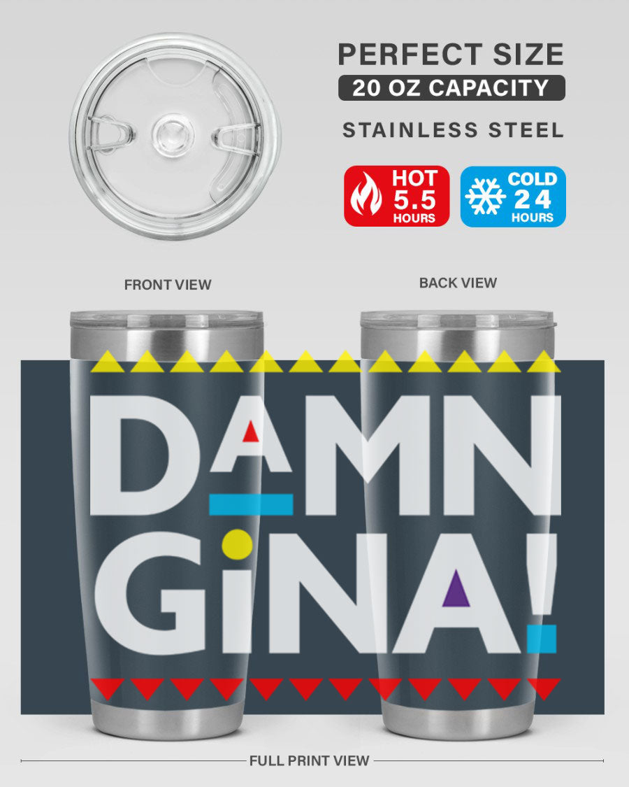 Damn Gina 178# Cotton Tank featuring a stylish design in black with comfortable fit.