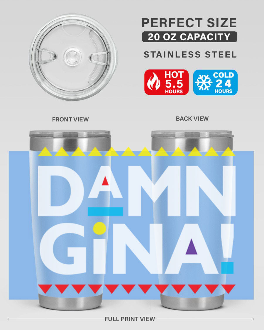 Damn Gina 178# Cotton Tank featuring a stylish design in black with comfortable fit.