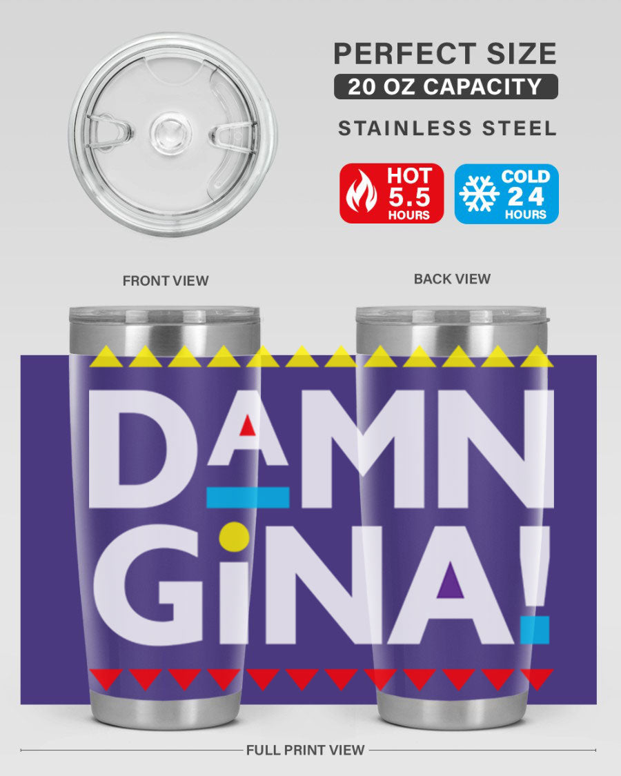 Damn Gina 178# Cotton Tank featuring a stylish design in black with comfortable fit.