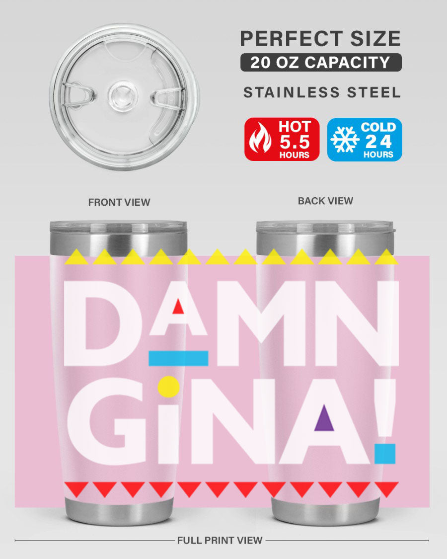 Damn Gina 178# Cotton Tank featuring a stylish design in black with comfortable fit.