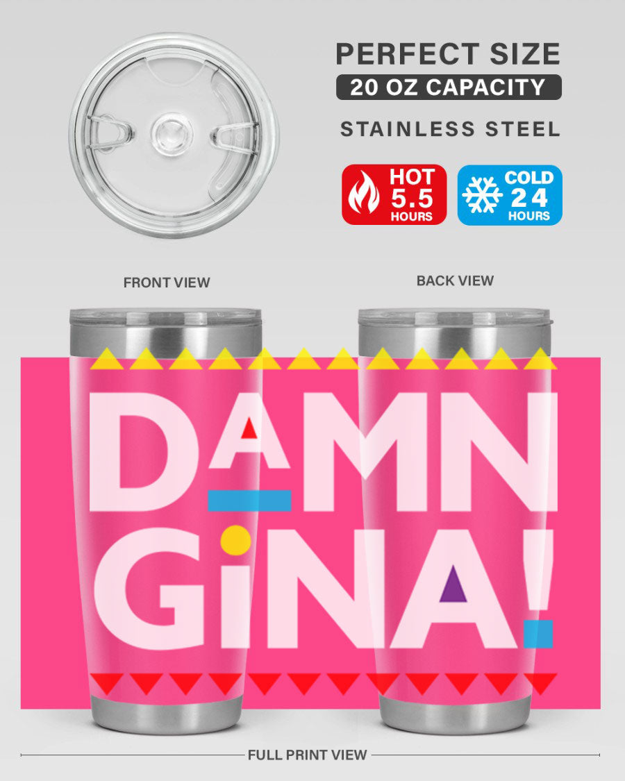 Damn Gina 178# Cotton Tank featuring a stylish design in black with comfortable fit.