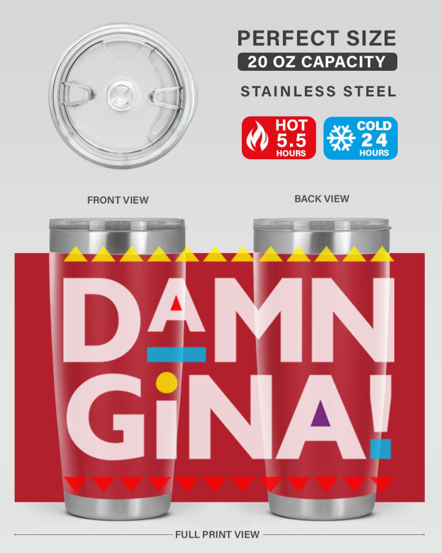 Damn Gina 178# Cotton Tank featuring a stylish design in black with comfortable fit.