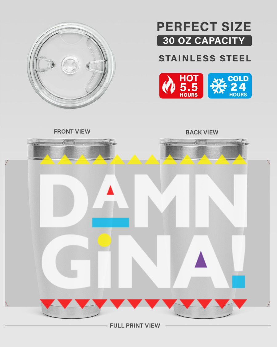 Damn Gina 178# Cotton Tank featuring a stylish design in black with comfortable fit.