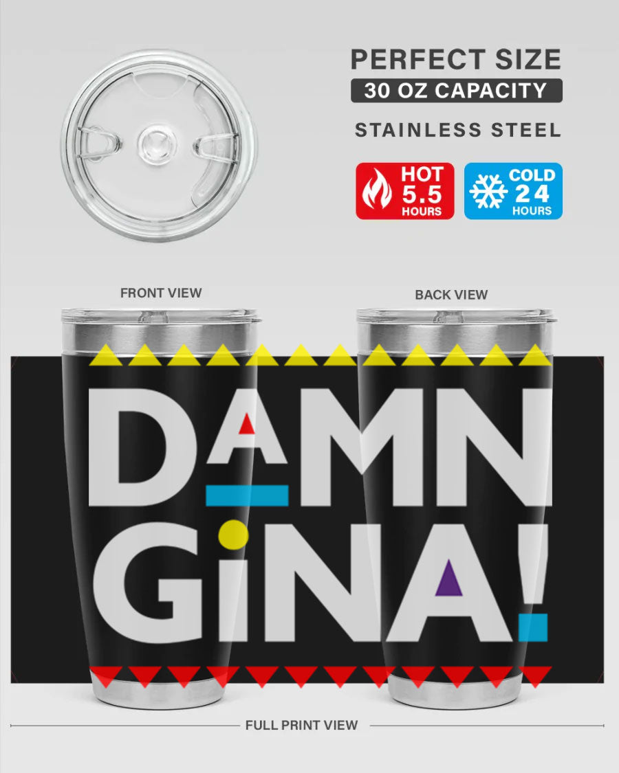 Damn Gina 178# Cotton Tank featuring a stylish design in black with comfortable fit.