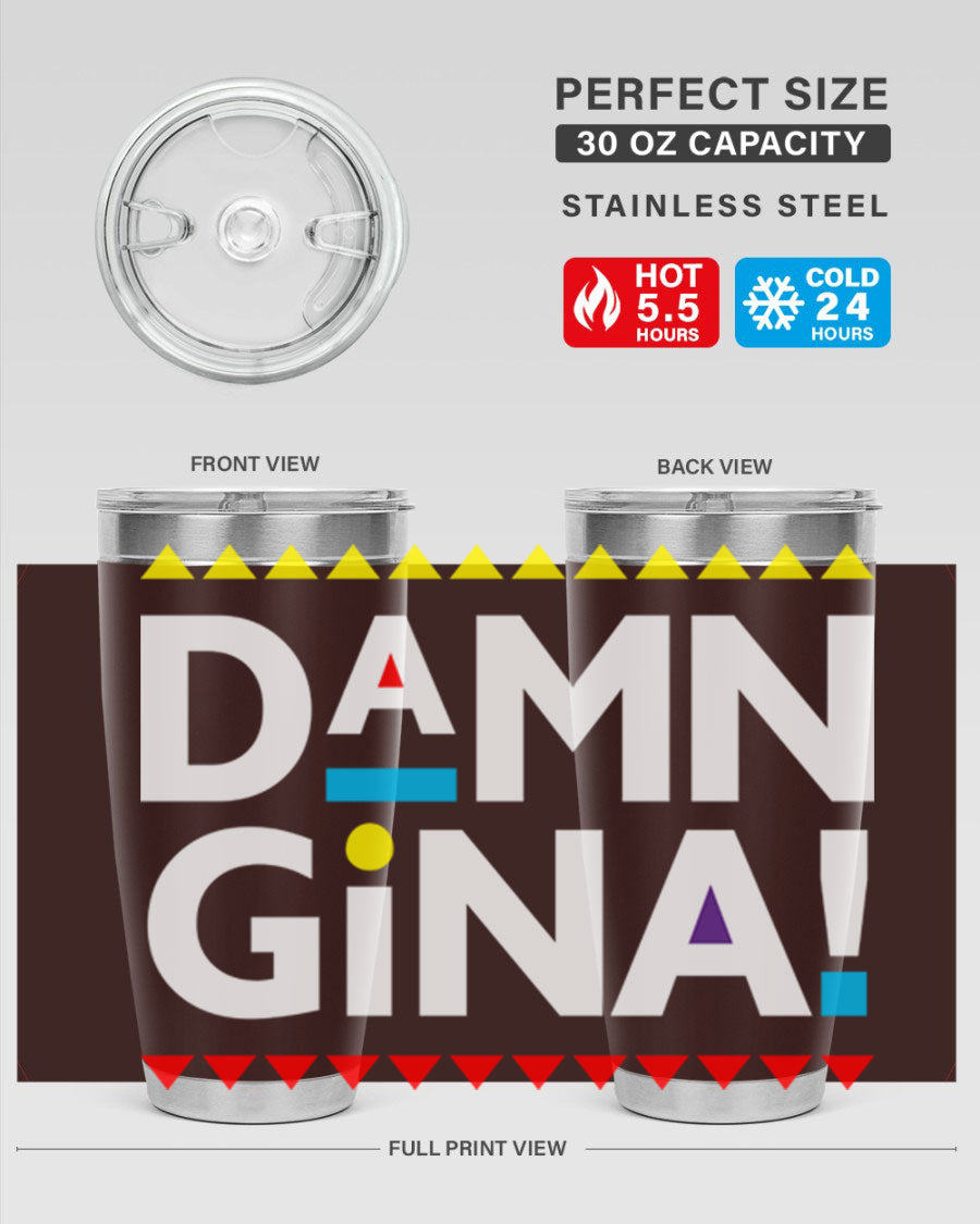 Damn Gina 178# Cotton Tank featuring a stylish design in black with comfortable fit.