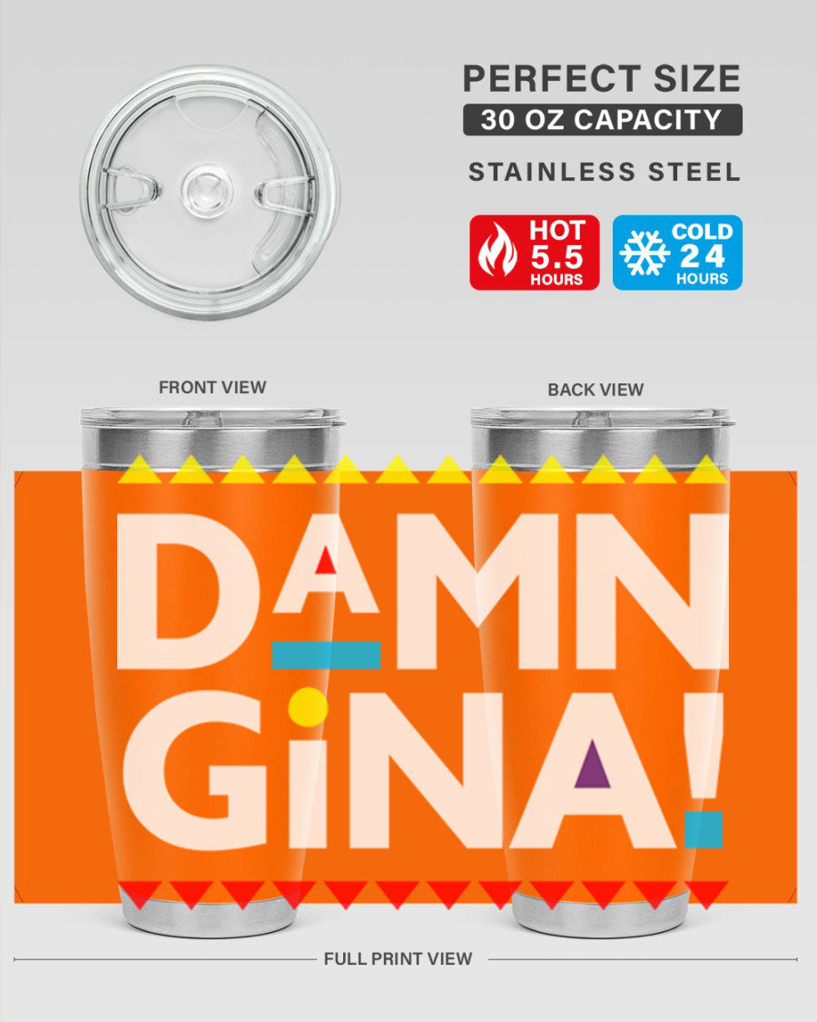 Damn Gina 178# Cotton Tank featuring a stylish design in black with comfortable fit.