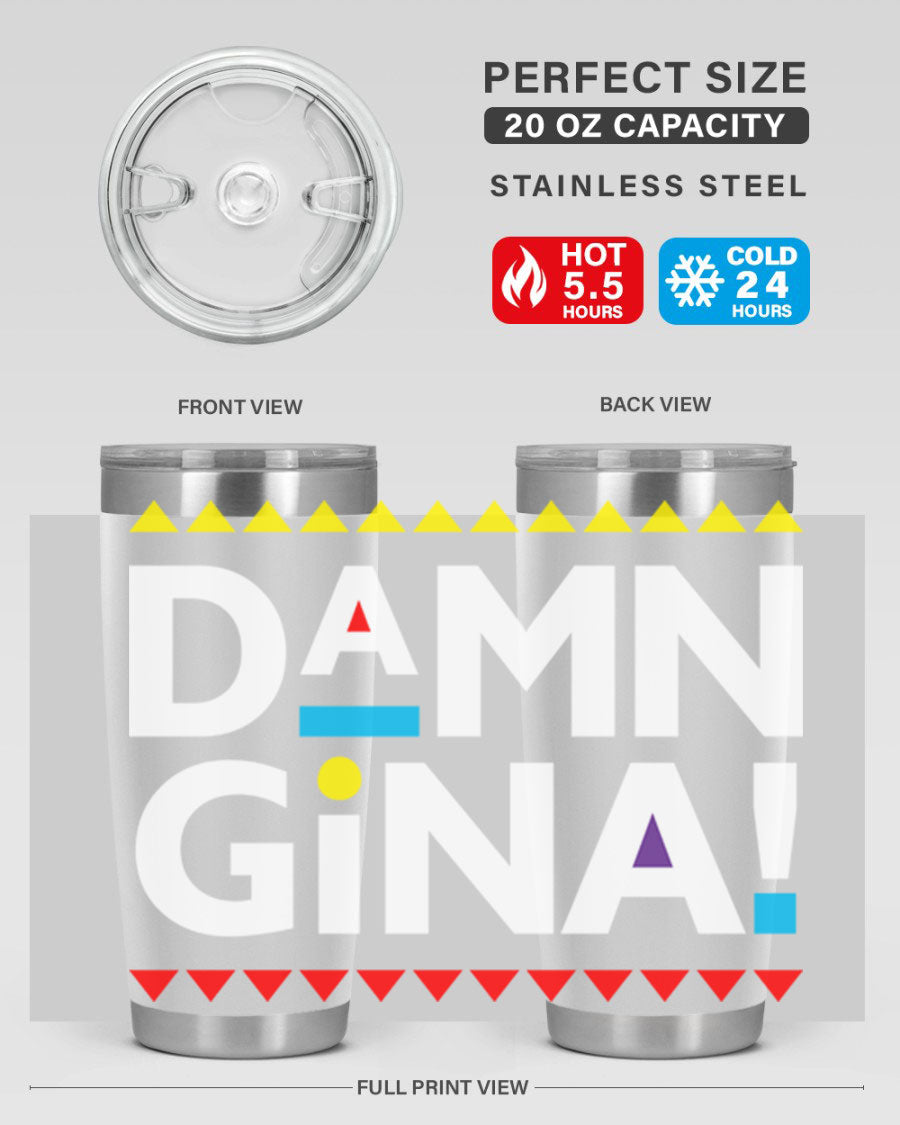 Damn Gina 178# Cotton Tank featuring a stylish design in black with comfortable fit.