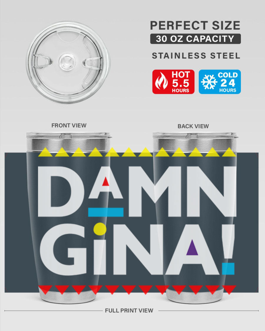 Damn Gina 178# Cotton Tank featuring a stylish design in black with comfortable fit.