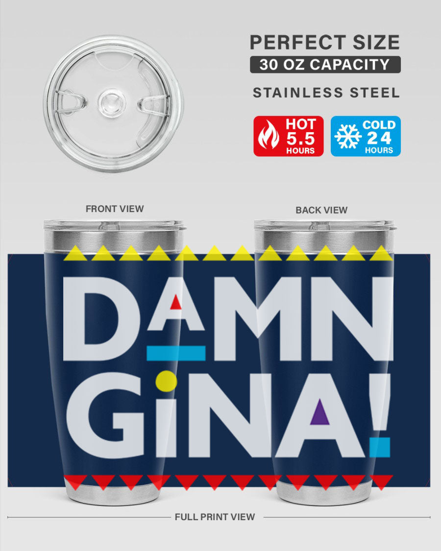 Damn Gina 178# Cotton Tank featuring a stylish design in black with comfortable fit.