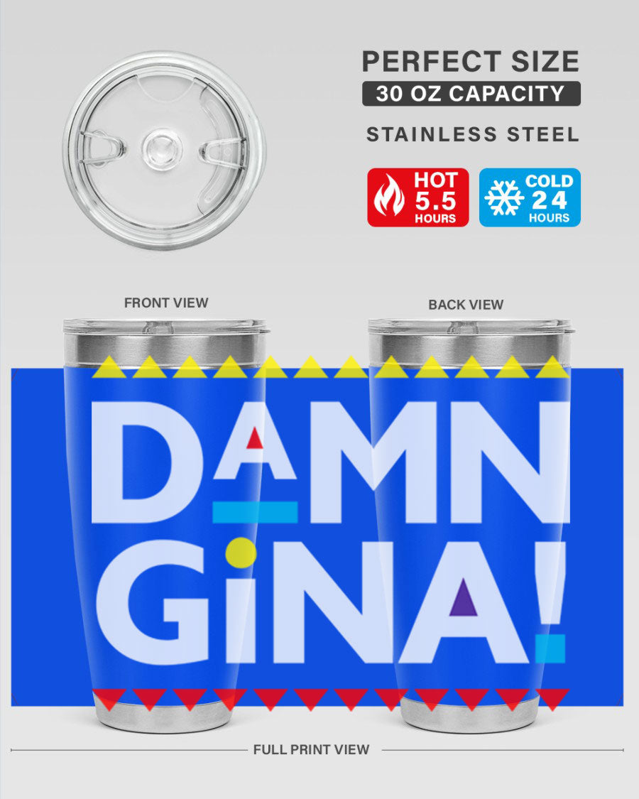 Damn Gina 178# Cotton Tank featuring a stylish design in black with comfortable fit.