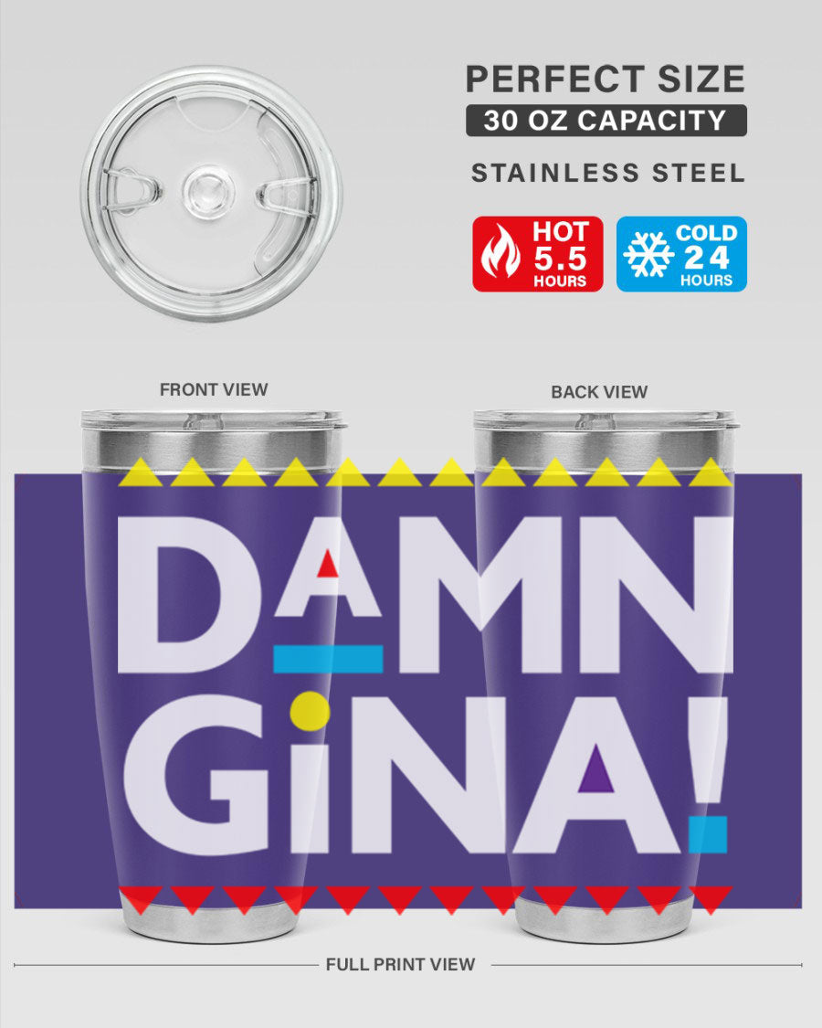 Damn Gina 178# Cotton Tank featuring a stylish design in black with comfortable fit.