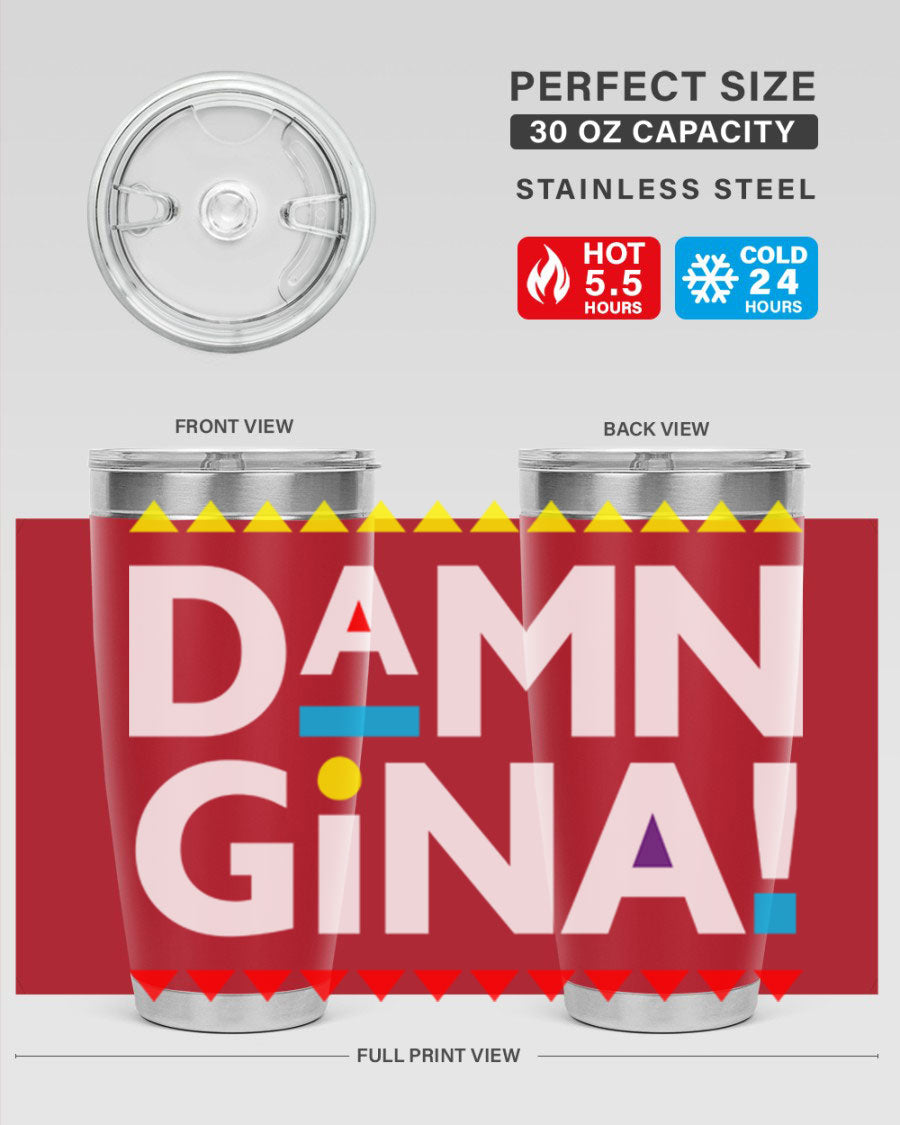 Damn Gina 178# Cotton Tank featuring a stylish design in black with comfortable fit.