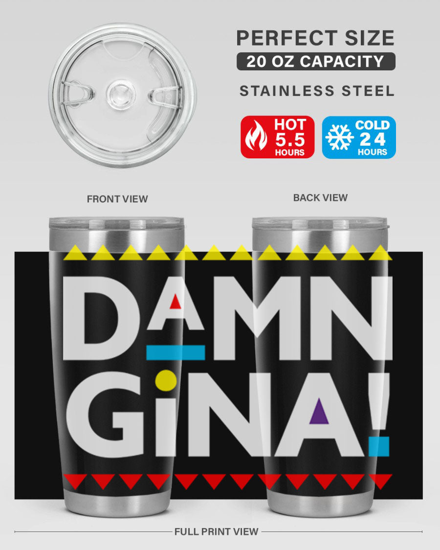 Damn Gina 178# Cotton Tank featuring a stylish design in black with comfortable fit.