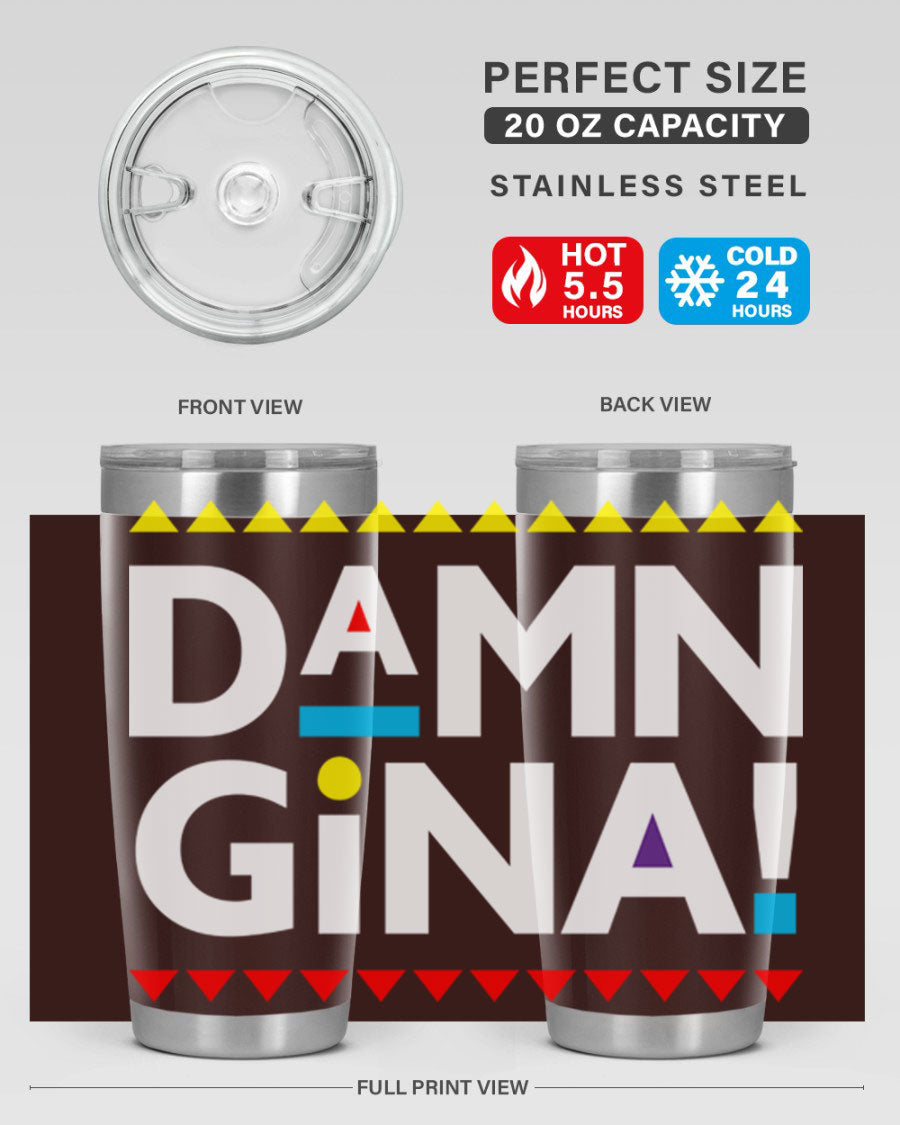 Damn Gina 178# Cotton Tank featuring a stylish design in black with comfortable fit.