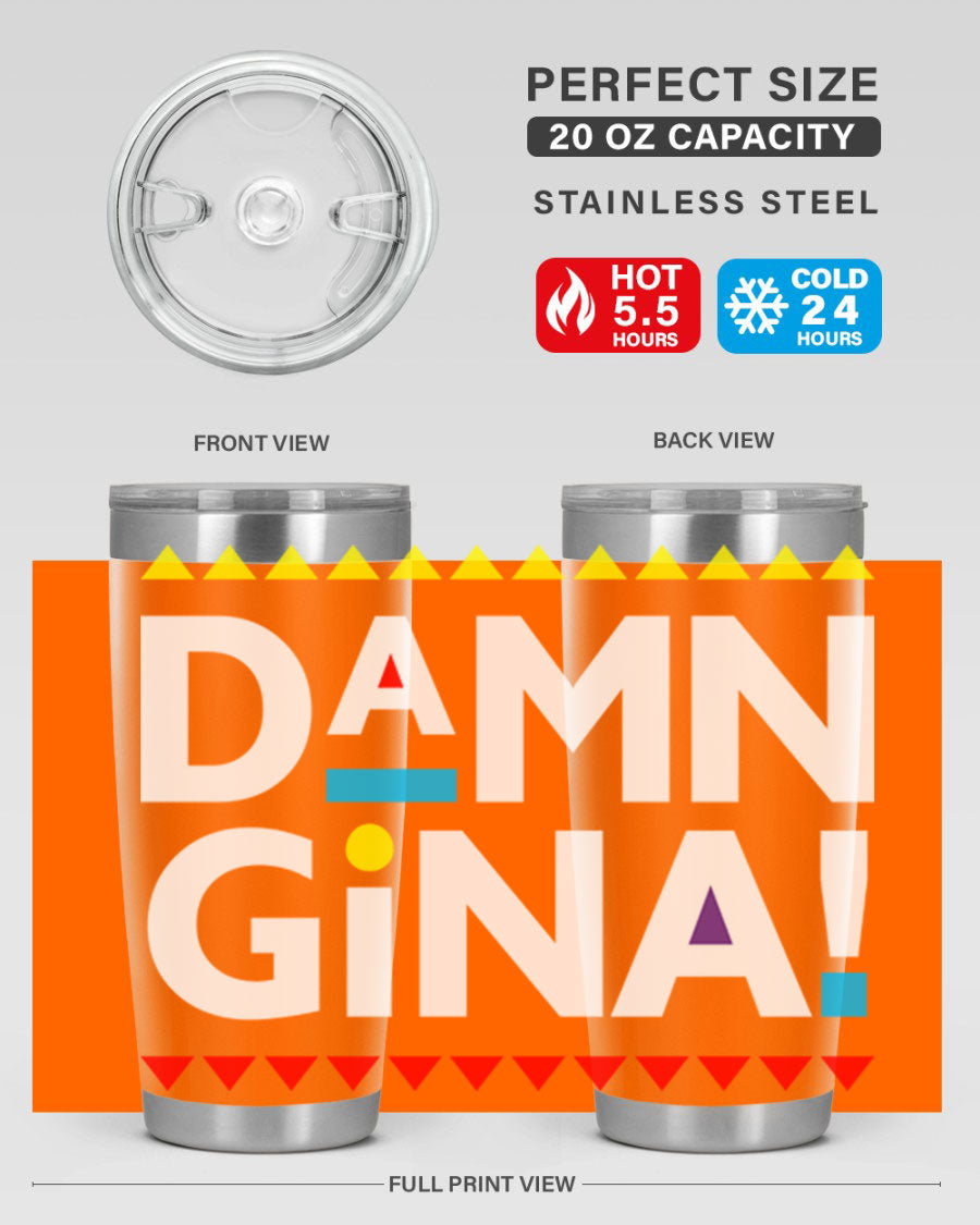 Damn Gina 178# Cotton Tank featuring a stylish design in black with comfortable fit.