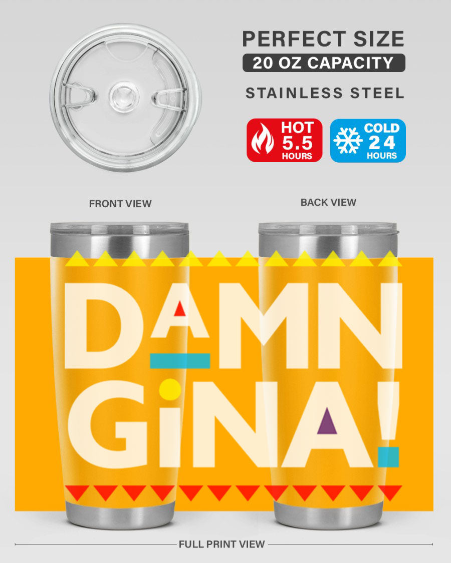 Damn Gina 178# Cotton Tank featuring a stylish design in black with comfortable fit.