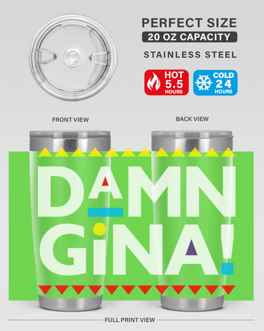 Damn Gina 178# Cotton Tank featuring a stylish design in black with comfortable fit.