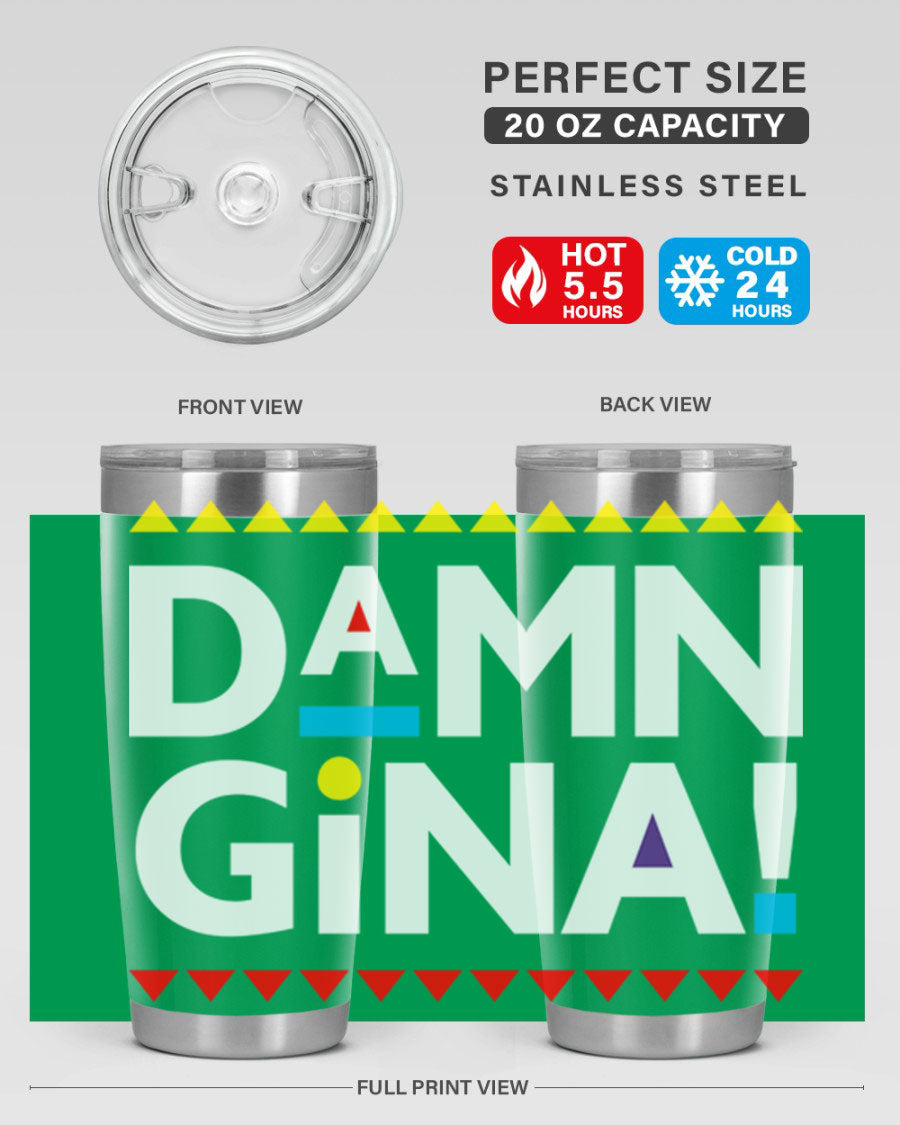 Damn Gina 178# Cotton Tank featuring a stylish design in black with comfortable fit.