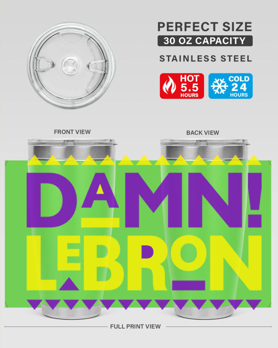 Damn LeBron 177# Cotton Tank featuring a bold graphic design, made from high-quality cotton for comfort and style.