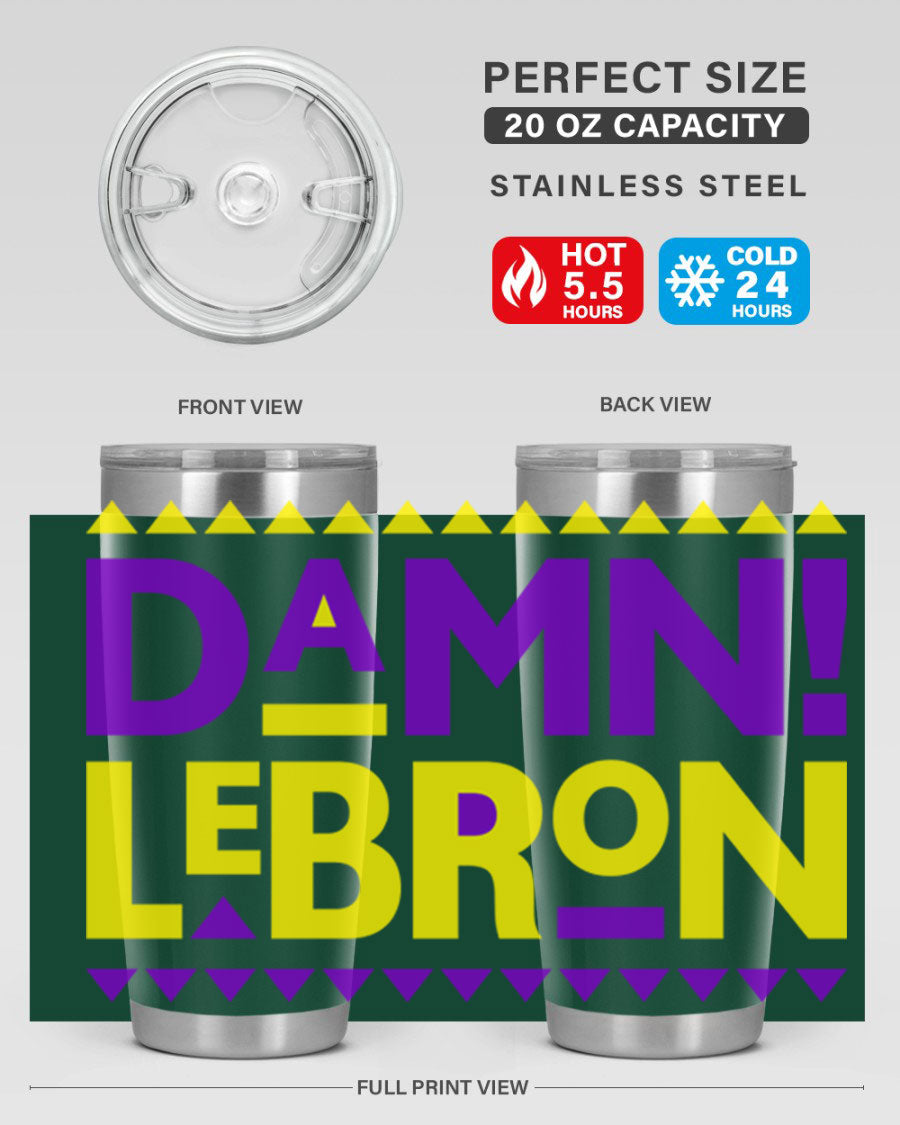 Damn LeBron 177# Cotton Tank featuring a bold graphic design, made from high-quality cotton for comfort and style.