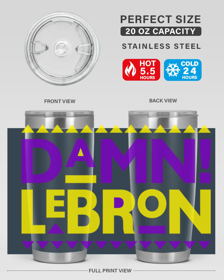 Damn LeBron 177# Cotton Tank featuring a bold graphic design, made from high-quality cotton for comfort and style.