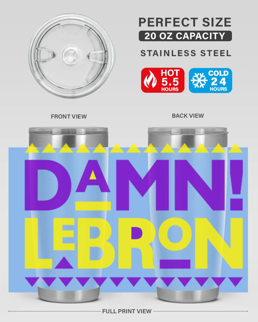 Damn LeBron 177# Cotton Tank featuring a bold graphic design, made from high-quality cotton for comfort and style.