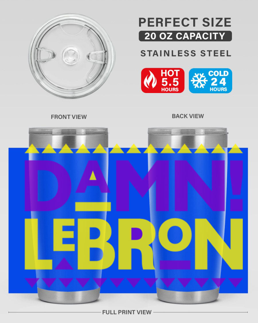 Damn LeBron 177# Cotton Tank featuring a bold graphic design, made from high-quality cotton for comfort and style.
