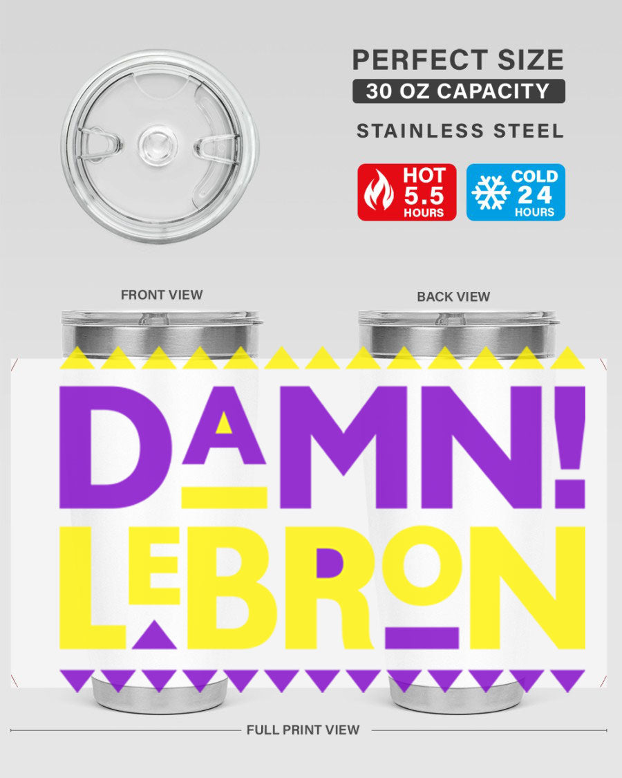 Damn LeBron 177# Cotton Tank featuring a bold graphic design, made from high-quality cotton for comfort and style.