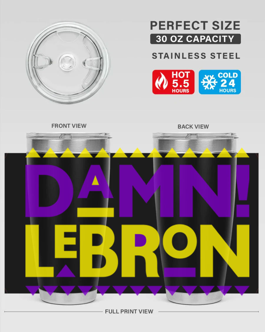 Damn LeBron 177# Cotton Tank featuring a bold graphic design, made from high-quality cotton for comfort and style.