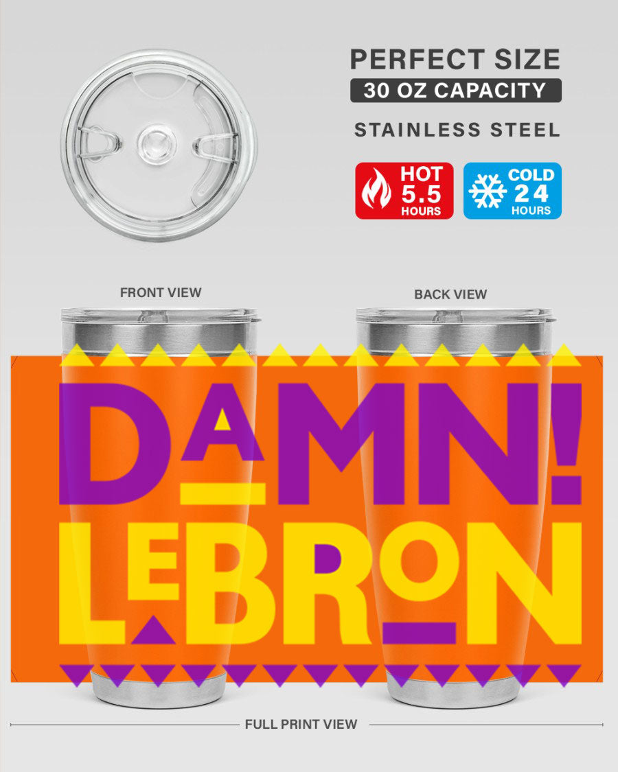 Damn LeBron 177# Cotton Tank featuring a bold graphic design, made from high-quality cotton for comfort and style.
