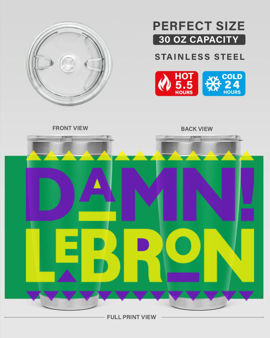 Damn LeBron 177# Cotton Tank featuring a bold graphic design, made from high-quality cotton for comfort and style.