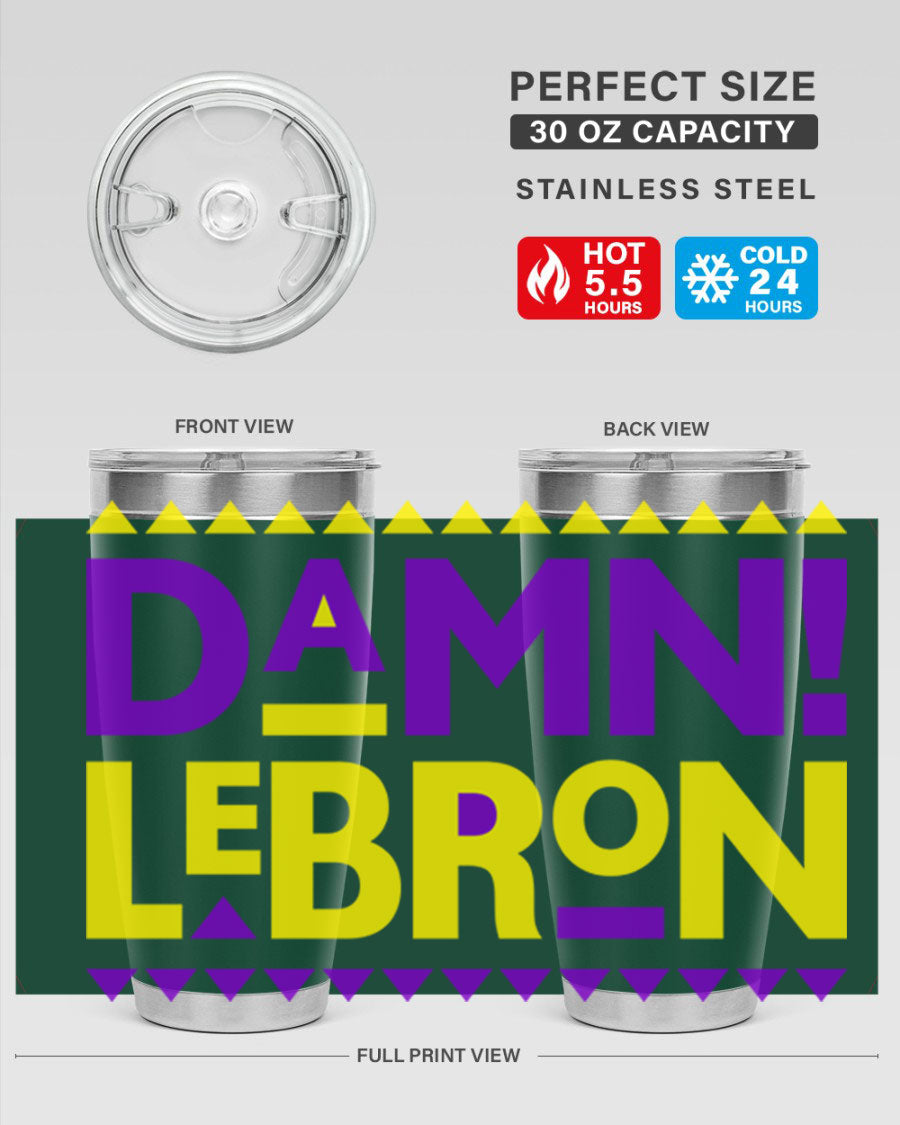 Damn LeBron 177# Cotton Tank featuring a bold graphic design, made from high-quality cotton for comfort and style.