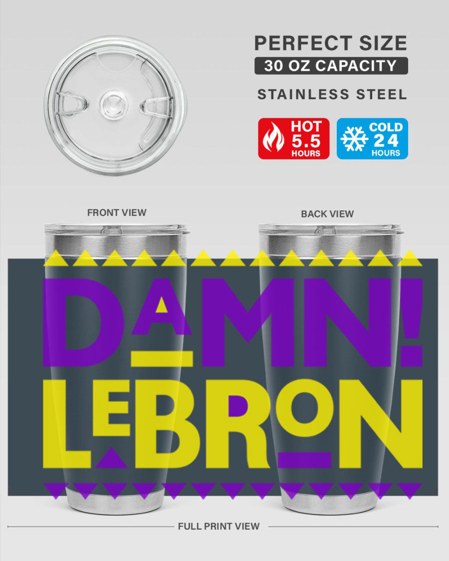 Damn LeBron 177# Cotton Tank featuring a bold graphic design, made from high-quality cotton for comfort and style.