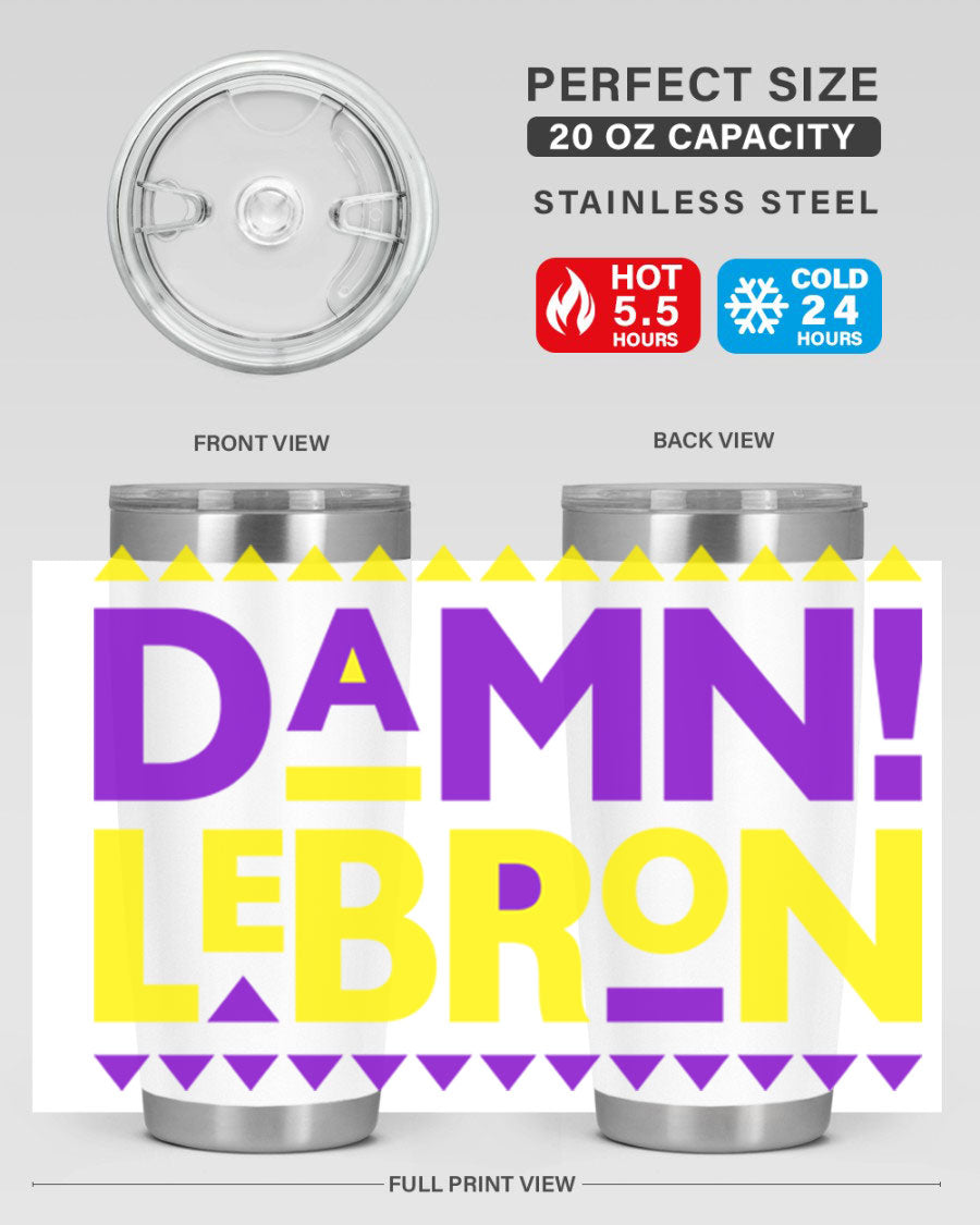 Damn LeBron 177# Cotton Tank featuring a bold graphic design, made from high-quality cotton for comfort and style.