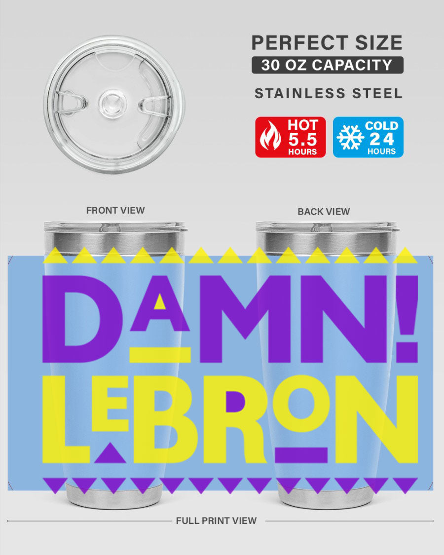 Damn LeBron 177# Cotton Tank featuring a bold graphic design, made from high-quality cotton for comfort and style.