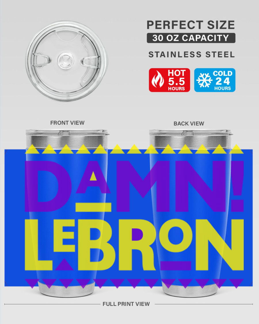 Damn LeBron 177# Cotton Tank featuring a bold graphic design, made from high-quality cotton for comfort and style.