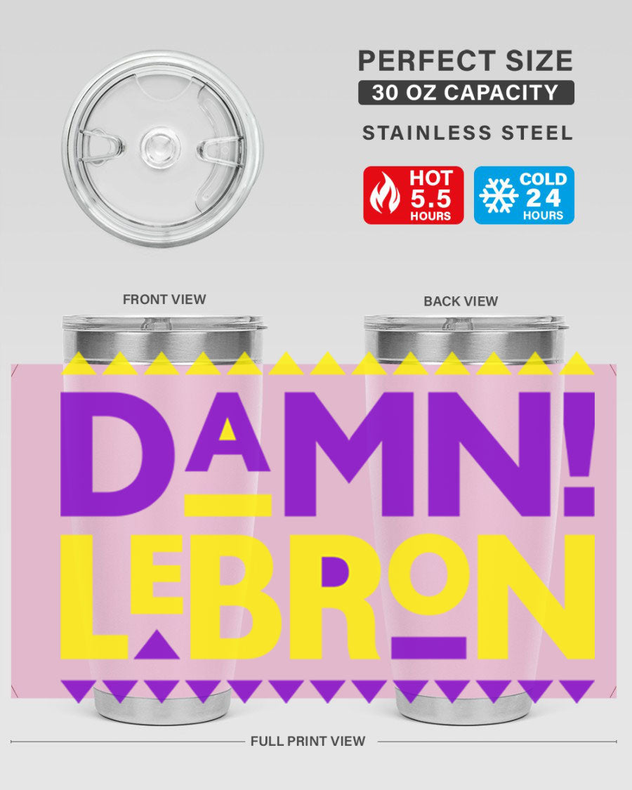 Damn LeBron 177# Cotton Tank featuring a bold graphic design, made from high-quality cotton for comfort and style.