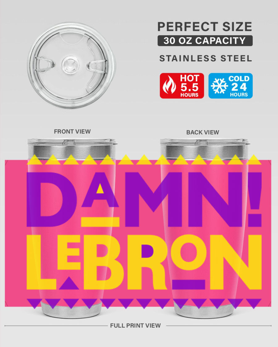 Damn LeBron 177# Cotton Tank featuring a bold graphic design, made from high-quality cotton for comfort and style.