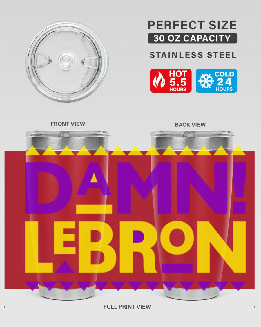 Damn LeBron 177# Cotton Tank featuring a bold graphic design, made from high-quality cotton for comfort and style.